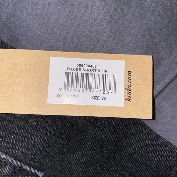 KSUBI Racer Short Noir - Picture 6 of 7